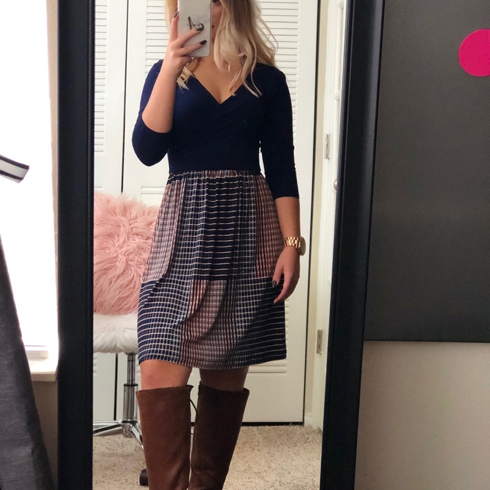 Cotton 2 patterned dress